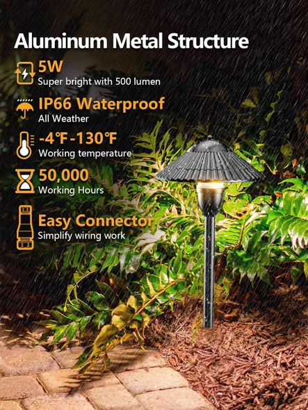 Zuckeo Led Landscape Lighting Low Voltage Pathway Lights 12V 24V Landscape Light Kit Outdoor Aluminum Landscape Spotlights Path Lights Waterproof For Garden Yard House Decoration(12Pack) Zuckeo Led Landscape Lighting Low Voltage Pathway Lights 12V 24V Landscape Light Kit Outdoor Aluminum Landscape Spotlights Path Lights Waterproof For Garden Yard House Decoration(12Pack)