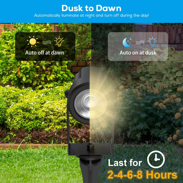 Zyan Low Voltage Landscape Lights Led Landscape Lighting With Sensor Ip65 Waterproof Outdoor Spotlights For Yard Garden Auto On/Off Plant Tree Spoltights Dimmable With Timer (10 Pack) Zyan Low Voltage Landscape Lights Led Landscape Lighting With Sensor Ip65 Waterproof Outdoor Spotlights For Yard Garden Auto On/Off Plant Tree Spoltights Dimmable With Timer (10 Pack)