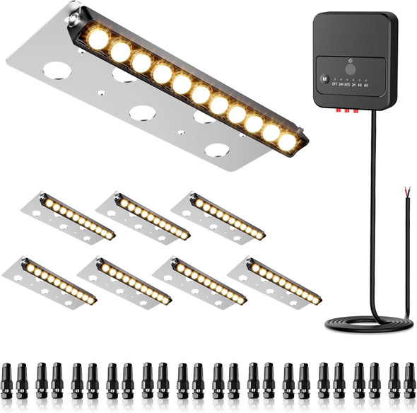 Zzxx 5W Rgbw Retaining Wall Lights 8 Inch Color Changing Low Voltage Paver Lights 12V Hardscape Lighting 12V Step Light Ip68 Waterproof Outdoor With Photocell Sensor For Pathway Deck Stair Wall8 Pack Zzxx 5W Rgbw Retaining Wall Lights 8 Inch Color Changing Low Voltage Paver Lights 12V Hardscape Lighting 12V Step Light Ip68 Waterproof Outdoor With Photocell Sensor For Pathway Deck Stair Wall8 Pack