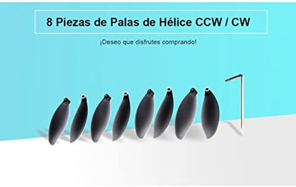 Akozon Parrot Anafi Propellers Parrot Anafi Blades Parrot Anafi Drone Blades 8Pcs Parrot Ccw/Cw Propeller Blades Props Anafi Foldable Propellers Parrot Anafi Propeller Kit Anafi Parts For Rc Quadcopter Akozon Parrot Anafi Propellers Parrot Anafi Blades Parrot Anafi Drone Blades 8Pcs Parrot Ccw/Cw Propeller Blades Props Anafi Foldable Propellers Parrot Anafi Propeller Kit Anafi Parts For Rc Quadcopter