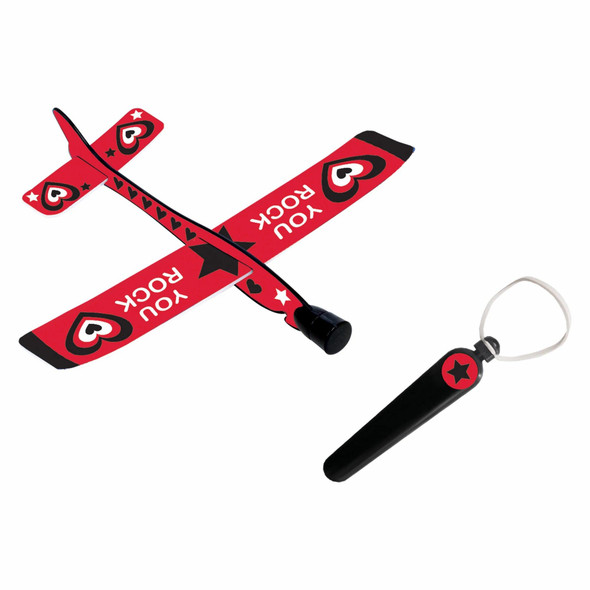 Amscan Valentine Gliders Set - 8.25" X 8.75" (Pack Of 12) - Red, Black & White Plastic Gliders - Romantic, Fun & Festive Party Favors For Events & Celebrations Amscan Valentine Gliders Set - 8.25" X 8.75" (Pack Of 12) - Red, Black & White Plastic Gliders - Romantic, Fun & Festive Party Favors For Events & Celebrations