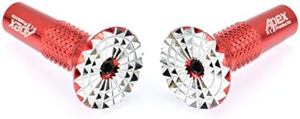 Apex Rc Products Red Aluminum Futaba/Spektrum Dx6 Dx6I Dx7S Dx8 Dx9 / Taranis X9Drc Transmitter Gimbal Stick Ends #1711 Apex Rc Products Red Aluminum Futaba/Spektrum Dx6 Dx6I Dx7S Dx8 Dx9 / Taranis X9Drc Transmitter Gimbal Stick Ends #1711