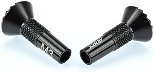 Apex Rc Products Black Aluminum Futaba/Spektrum Dx6 Dx6I Dx7S Dx8 Dx9 / Taranis X9Drc Transmitter Gimbal Stick Ends #1712 Apex Rc Products Black Aluminum Futaba/Spektrum Dx6 Dx6I Dx7S Dx8 Dx9 / Taranis X9Drc Transmitter Gimbal Stick Ends #1712