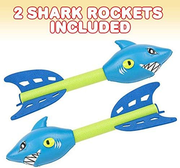 Artcreativity Shark Rockets For Kids, Set Of 2, Foam Flying Toys For Boys And Girls With Whistle Sound, Beach, Park, And Backyard Outdoor Fun, Cool Birthday Party Favors, Goodie Bag Fillers Artcreativity Shark Rockets For Kids, Set Of 2, Foam Flying Toys For Boys And Girls With Whistle Sound, Beach, Park, And Backyard Outdoor Fun, Cool Birthday Party Favors, Goodie Bag Fillers