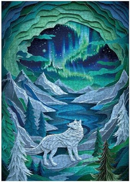 Bboldin Aurora National Parks Puzzles For Adults 1000 Piece Nature Puzzles, Colorful 3D Art Landscape Jigsaw Puzzle, Beautiful Gates Of The Arctic Scenic Animal Plant Puzzle Bboldin Aurora National Parks Puzzles For Adults 1000 Piece Nature Puzzles, Colorful 3D Art Landscape Jigsaw Puzzle, Beautiful Gates Of The Arctic Scenic Animal Plant Puzzle