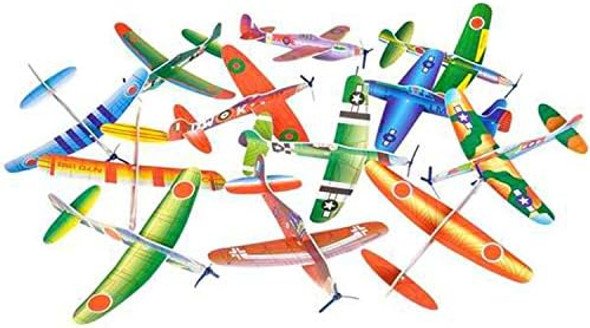 Big Mo'S Toys 24 Pack 8 Inch Glider Planes - Birthday Party Favor Plane, Great Prize, Handout Glider, Flying Models, Two Dozen Big Mo'S Toys 24 Pack 8 Inch Glider Planes - Birthday Party Favor Plane, Great Prize, Handout Glider, Flying Models, Two Dozen