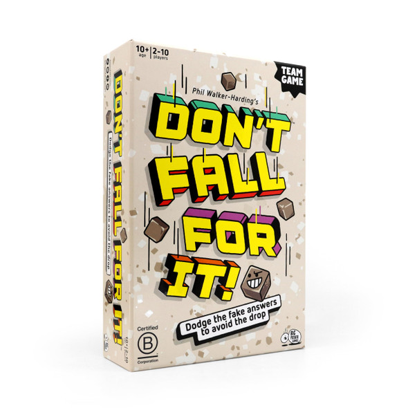 Big Potato Don'T Fall For It - The Hilarious Tower Trivia Game For Ages 10 And Up. Fun And Easy Board Game For 2+ Players, Perfect For Families And Kids And Game Night.