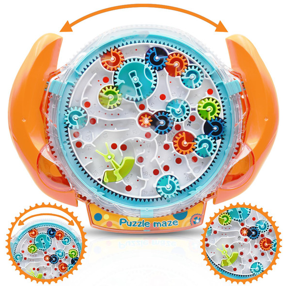 Brvps 3D Maze Puzzle For Kids 3-5, Maze Puzzle Games For Kids Ages 4-8 Brain Teasers Game For Kids Educational Toys Fine Motor Skills Toys Memory Maze Ball Puzzle Toy s For Kids Boy Girls