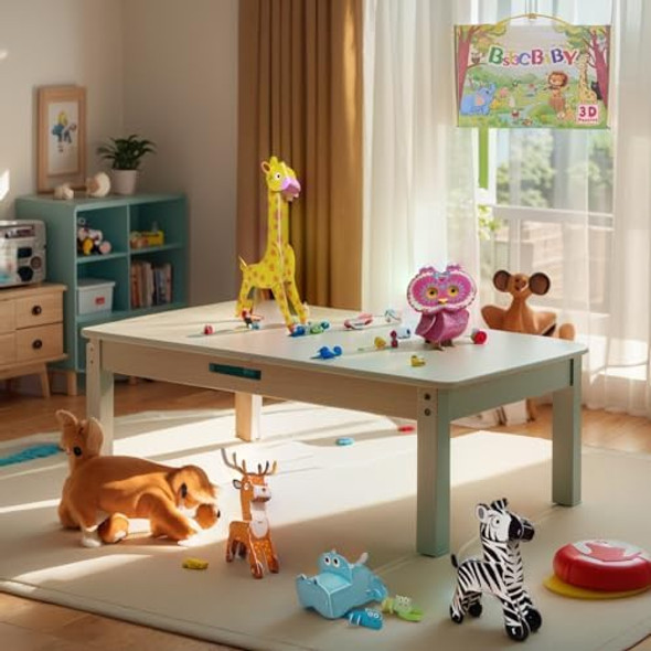 Bst3Cbaby 3D Cartoon Jigsaw Fun 3D Animal Puzzle For Kids Ages 4-8 Educational 3D Cartoon Puzzles For Kids Best 3D Puzzles For Creative Learning Bst3Cbaby 3D Cartoon Jigsaw Fun 3D Animal Puzzle For Kids Ages 4-8 Educational 3D Cartoon Puzzles For Kids Best 3D Puzzles For Creative Learning