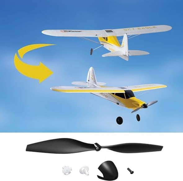 Chusike 4 Pcs Propeller For Tr-C385 4 Channel Tr-C285G Rc Airplane, Rc Spare Propellers With Propeller Savers And Adapters Rc Airplane (Black 4Pc-2) Chusike 4 Pcs Propeller For Tr-C385 4 Channel Tr-C285G Rc Airplane, Rc Spare Propellers With Propeller Savers And Adapters Rc Airplane (Black 4Pc-2)