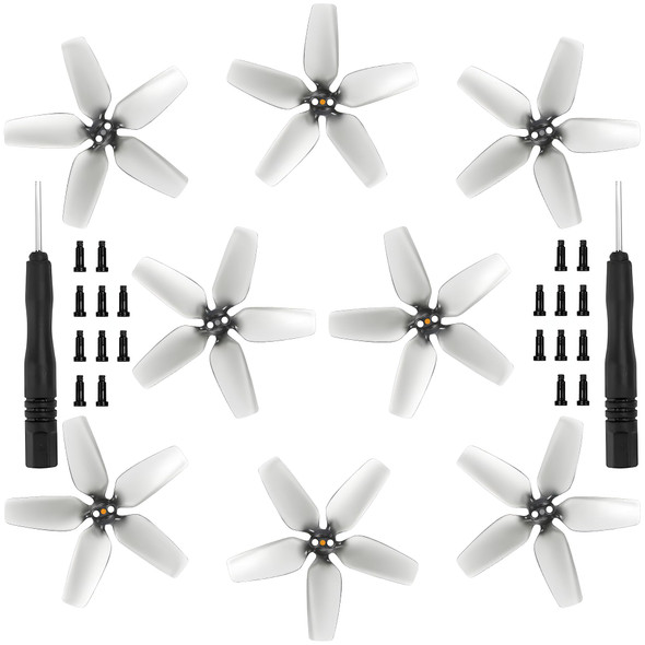 Craznick Propellers For Dji Avata Replacement Prop Blades Low Noise Accessories For Dji Avata Drone Accessories Exclusive Screws & Screwdrivers 8 Pcs Craznick Propellers For Dji Avata Replacement Prop Blades Low Noise Accessories For Dji Avata Drone Accessories Exclusive Screws & Screwdrivers 8 Pcs