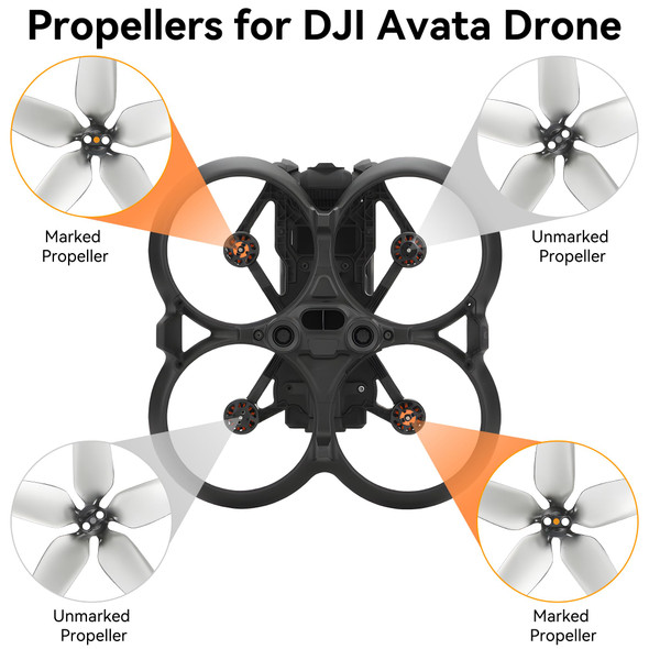 Craznick Propellers For Dji Avata Replacement Prop Blades Low Noise Accessories For Dji Avata Drone Accessories Exclusive Screws & Screwdrivers 8 Pcs Craznick Propellers For Dji Avata Replacement Prop Blades Low Noise Accessories For Dji Avata Drone Accessories Exclusive Screws & Screwdrivers 8 Pcs