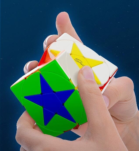 Cuberspeed Qiyi Pentacle Cube Stickerless Speed Cube Sturdy And Smooth Speed Cube Puzzles