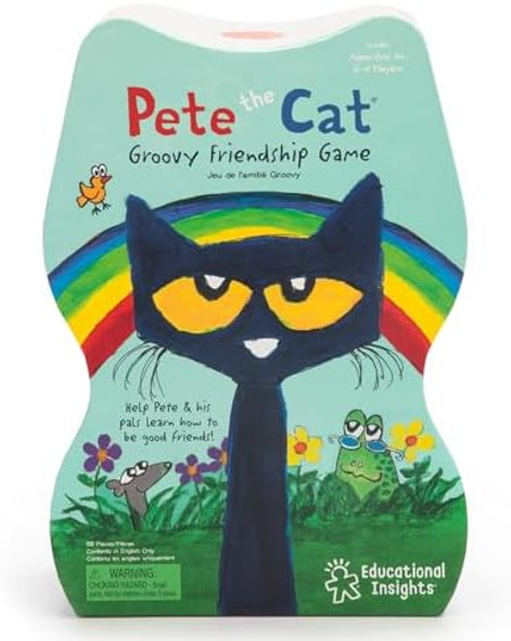 Educational Insights Pete The Cat® Groovy Friendship Game - Preschool Board Games For Kids, Toddler Matching Games, Social Emotional Learning Activities For Toddlers, Boys & Girls Ages 4+ Educational Insights Pete The Cat® Groovy Friendship Game - Preschool Board Games For Kids, Toddler Matching Games, Social Emotional Learning Activities For Toddlers, Boys & Girls Ages 4+