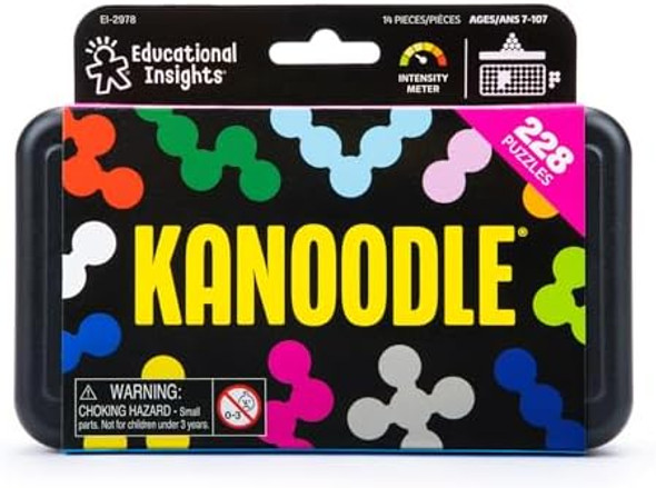 Educational Insights Kanoodle 3D Brain Teaser Puzzle Game, Featuring 200 Challenges, Easter Basket Stuffers For Kids, For Ages 7+ Educational Insights Kanoodle 3D Brain Teaser Puzzle Game, Featuring 200 Challenges, Easter Basket Stuffers For Kids, For Ages 7+