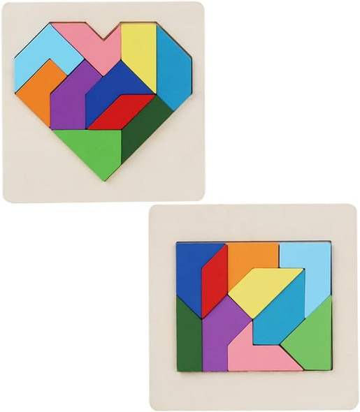 Eduland Montessori Montessori Practical Life Sensorial Wooden Puzzle Double Sided Blocks Geometric Tangram Brain Teasers Jigsaw 3D Logic Iq Game Colorful Shape Pattern Montessori Stem Educational Toys For All Age Eduland Montessori Montessori Practical Life Sensorial Wooden Puzzle Double Sided Blocks Geometric Tangram Brain Teasers Jigsaw 3D Logic Iq Game Colorful Shape Pattern Montessori Stem Educational Toys For All Age