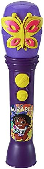 Ekids Disney Encanto Toy Microphone For Kids, Built-In Music And Flashing Lights