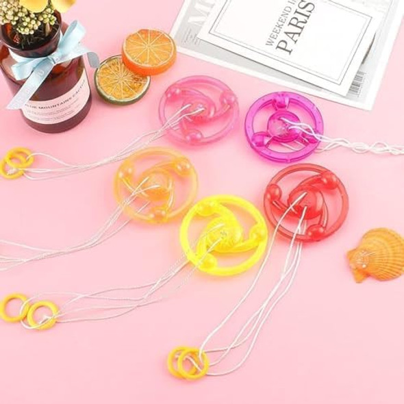 Essivox 5Pcs Pull Line Flywheel Spinning Tops With Rainbow Light Show, Orbital Flash Display, Colorful Glow Novelty Fidget Spinners Essivox 5Pcs Pull Line Flywheel Spinning Tops With Rainbow Light Show, Orbital Flash Display, Colorful Glow Novelty Fidget Spinners