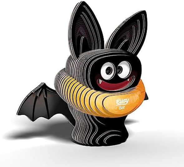 Eugy Bat 3D Puzzle, 31 Piece Eco-Friendly Educational Learning Puzzles For Kids 6+