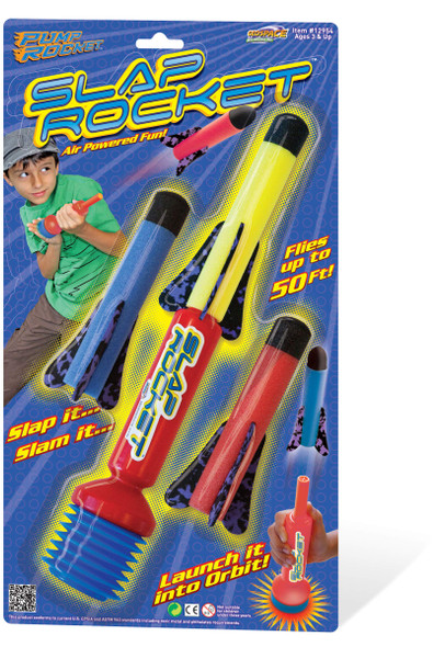 Geospace The Original E-Z Launch Hand Held Slap Rocket From Pump Rocket (Slap Rockets) With Launcher & 3 Rockets Geospace The Original E-Z Launch Hand Held Slap Rocket From Pump Rocket (Slap Rockets) With Launcher & 3 Rockets