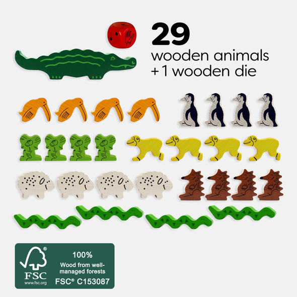 Haba Animal Upon Animal - Classic Wooden Stacking Game: Ultimate Family Board Games For Kids And Adults, Fun Dexterity Party Activity Ages 4-8, Made In usa Haba Animal Upon Animal - Classic Wooden Stacking Game: Ultimate Family Board Games For Kids And Adults, Fun Dexterity Party Activity Ages 4-8, Made In usa