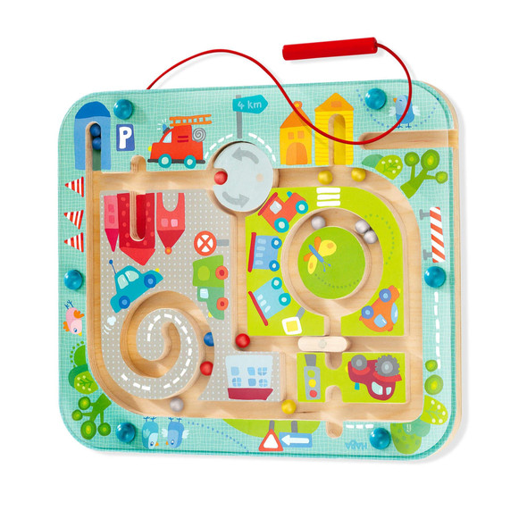 Haba Busy Board For Toddlers 2-4: Town Magnetic Maze Puzzle Game - Toddler Travel Toys For Preschoolers Haba Busy Board For Toddlers 2-4: Town Magnetic Maze Puzzle Game - Toddler Travel Toys For Preschoolers