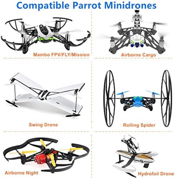Hanatora 5 Colors Propellers Props Combo For Parrot Minidrone Mambo Fpv/Fly/Mission,Swing,Rolling Spider,Airborne Cargo/Night,Hydrofoil Drone,5 Set(Colors: Blue/Red/White/Black/Yellow) Hanatora 5 Colors Propellers Props Combo For Parrot Minidrone Mambo Fpv/Fly/Mission,Swing,Rolling Spider,Airborne Cargo/Night,Hydrofoil Drone,5 Set(Colors: Blue/Red/White/Black/Yellow)