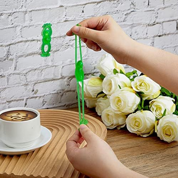 Juexica Juexica 48 Pcs Slingshot Flying Frog Rubber Stretchy Plague Toy Frog Party Favor Stretchable Flying Green Animal Toy Outdoor Shooting Sticks To The Wall For Summer Birthday Party Decoration s