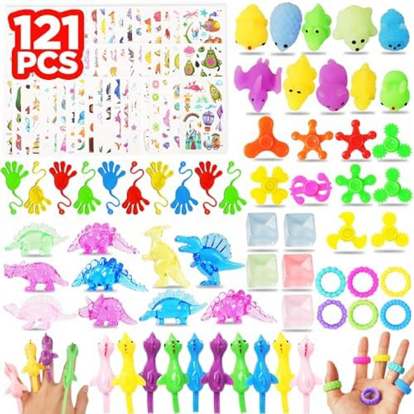 Kaiyuan Dynasty 121 Pcs Dinosaur Party Favors,Dinosaur Treasure Box For Classroom Rewards,Goodie Bag For Boys Girls, Prize Box Toys,Pinata Filler,Fidget Toys Pack,Stress Toys For Kids And Adults Kaiyuan Dynasty 121 Pcs Dinosaur Party Favors,Dinosaur Treasure Box For Classroom Rewards,Goodie Bag For Boys Girls, Prize Box Toys,Pinata Filler,Fidget Toys Pack,Stress Toys For Kids And Adults