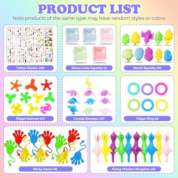 Kaiyuan Dynasty 121 Pcs Dinosaur Party Favors,Dinosaur Treasure Box For Classroom Rewards,Goodie Bag For Boys Girls, Prize Box Toys,Pinata Filler,Fidget Toys Pack,Stress Toys For Kids And Adults Kaiyuan Dynasty 121 Pcs Dinosaur Party Favors,Dinosaur Treasure Box For Classroom Rewards,Goodie Bag For Boys Girls, Prize Box Toys,Pinata Filler,Fidget Toys Pack,Stress Toys For Kids And Adults