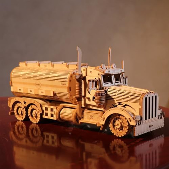 Kwasvlya Truck Model,3D Wooden Puzzles For Adults And Teens, Challenging 3D Puzzle Car,307Pcs, Brainteasers And Wooden Models For Christmas/Birthday(Fuel Truck Model) Kwasvlya Truck Model,3D Wooden Puzzles For Adults And Teens, Challenging 3D Puzzle Car,307Pcs, Brainteasers And Wooden Models For Christmas/Birthday(Fuel Truck Model)