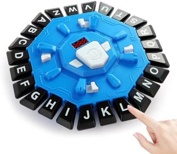 Lezehuibest Family Board Games, Card Games Word Party Game For Kids And Adults With 35 Cards, 2 Modes, 220 Topic Categories Fast-Paced Alphabet Learning Games, Christmas Thanksgiving Back To School Birthday s