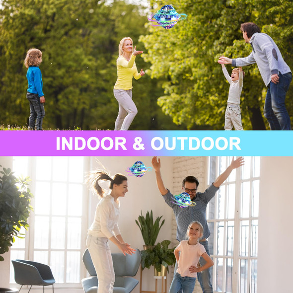 Litrevy Flying Orb Galaxy Ball d Toy, Boomerang Hover Mini Drone Hand Controlled, Galactic Fidget Spinner Ufo With Led Light, Birthday Party s For Boys Girls Adults (Blue) Litrevy Flying Orb Galaxy Ball d Toy, Boomerang Hover Mini Drone Hand Controlled, Galactic Fidget Spinner Ufo With Led Light, Birthday Party s For Boys Girls Adults (Blue)