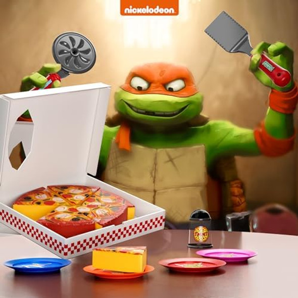 Lollipop Kids Pizza Toy Set, Pretend Kitchen Play Food, Slice & Serve Toy Pizza With Box, Pie Cutter & Fake Condiments Lollipop Kids Pizza Toy Set, Pretend Kitchen Play Food, Slice & Serve Toy Pizza With Box, Pie Cutter & Fake Condiments