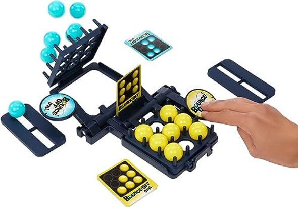 Mattel Games Bounce-Off Duel 2-Player Game For Kids, Teens, Families & Adults, Slam The Paddles & Balls Pop Out With Challenge Cards Mattel Games Bounce-Off Duel 2-Player Game For Kids, Teens, Families & Adults, Slam The Paddles & Balls Pop Out With Challenge Cards