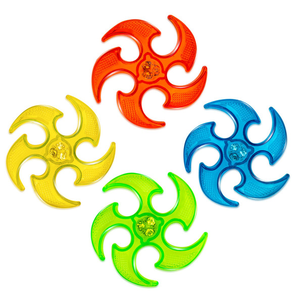Pick A Toy Light Up Ninja Flyers Set, 3 Led Electronic Stars, Heavy Duty Rubber Throwing Discs, Fun And Interactive Kids Toys For Tossing, Games, And Play, 3 Colors, Includes Box Pick A Toy Light Up Ninja Flyers Set, 3 Led Electronic Stars, Heavy Duty Rubber Throwing Discs, Fun And Interactive Kids Toys For Tossing, Games, And Play, 3 Colors, Includes Box