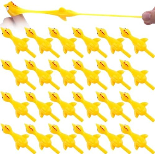 Poplay 36Pcs Rubber Chicken Slingshot Finger Toys Party Favors For Kids, Funny Stretchy Prank Gag Toys For Goodie Bags Classroom Prizes Party Birthday Poplay 36Pcs Rubber Chicken Slingshot Finger Toys Party Favors For Kids, Funny Stretchy Prank Gag Toys For Goodie Bags Classroom Prizes Party Birthday