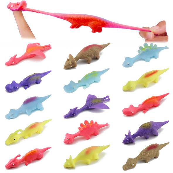 Pushmick 15 Pcs Slingshot Dinosaur Finger Toys, Catapult Toys As Fun As Slingshot Chicken, Cute Shapes, More Colors, Great For Flying Games And Party Favors. Pushmick 15 Pcs Slingshot Dinosaur Finger Toys, Catapult Toys As Fun As Slingshot Chicken, Cute Shapes, More Colors, Great For Flying Games And Party Favors.