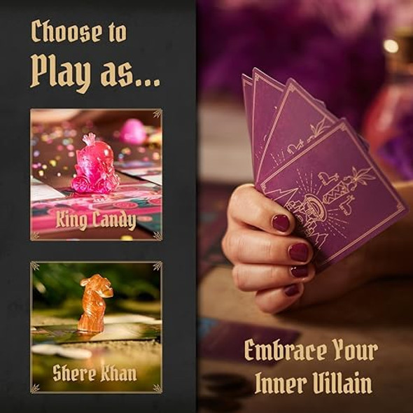 Ravensburger Disney Villainous - Sugar & Spite Strategy Board Game - Compatible With Other Villainous Games - With King Candy Or Shere Khan - 2019 Toy Of The Year Award Winning Line - Ages 10+