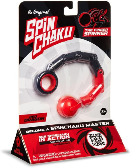 Spinchaku Red - Original Finger Spinner Skill Toy For Kids & Teens, Cool Fidget Spinner For Fun Tricks, Builds Focus, Hand-Eye Coordination, Dexterity, Reflexes & Motor Skills Spinchaku Red - Original Finger Spinner Skill Toy For Kids & Teens, Cool Fidget Spinner For Fun Tricks, Builds Focus, Hand-Eye Coordination, Dexterity, Reflexes & Motor Skills