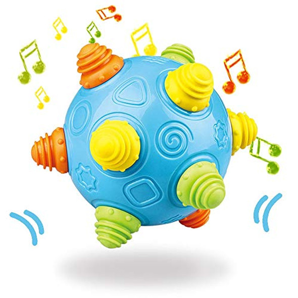 Teytoy Baby Music Shake Dancing Ball Toy, Bpa Bouncing Sensory Developmental Ball For Boys And Girls Teytoy Baby Music Shake Dancing Ball Toy, Bpa Bouncing Sensory Developmental Ball For Boys And Girls