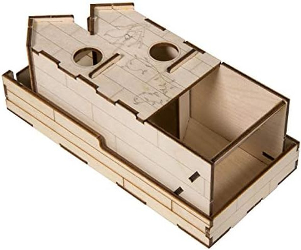 The Broken Token Mini Birdhouse Dice Tower - Wooden Dice Tower