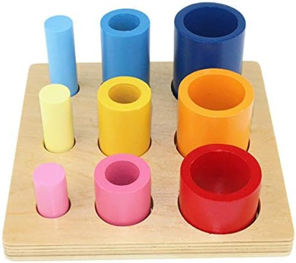 Thoth Montessori Three Cylindrical Ladder Early Learning Cognitive Montessori Circular Ladder Montessori Toys For Toddlers Montessori Different Circles And Cylinders Thoth Montessori Three Cylindrical Ladder Early Learning Cognitive Montessori Circular Ladder Montessori Toys For Toddlers Montessori Different Circles And Cylinders