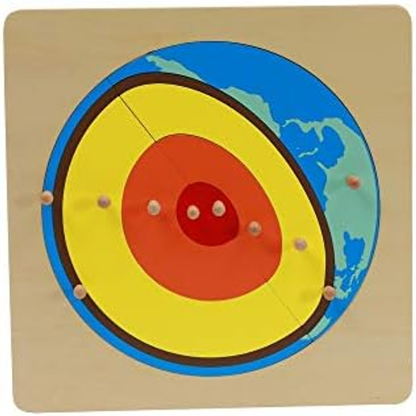 Thoth Montessori Earth Interior Panel Puzzle Early Childhood Education Geographical Aids Montessori Materials Earth Core Puzzle Thoth Montessori Earth Interior Panel Puzzle Early Childhood Education Geographical Aids Montessori Materials Earth Core Puzzle