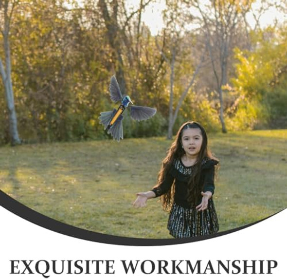 Toyandona Hummingbird Bird Flying Toy - 10 Pcs Rubberband-Powered Mechanical Birds For Kids Wind Up Flying Party Favor For Creative Fun And Decoration Toyandona Hummingbird Bird Flying Toy - 10 Pcs Rubberband-Powered Mechanical Birds For Kids Wind Up Flying Party Favor For Creative Fun And Decoration