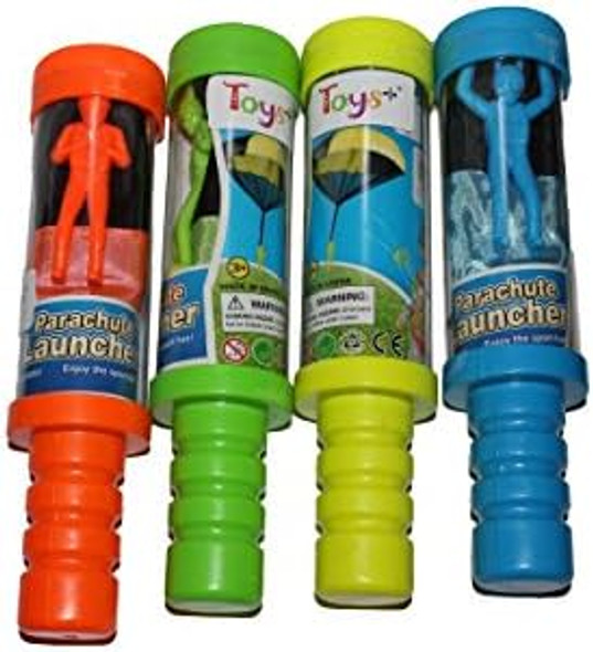 Toys+ Skydiver Parachute Man With Launcher Container Tangle (Colors And Styles May Vary) Toys+ Skydiver Parachute Man With Launcher Container Tangle (Colors And Styles May Vary)