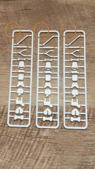 Uniqus 2 Sets Compatible With Operation Skill Game – 24 Replacement Pieces & Parts (Only Game Pieces, No Board) Uniqus 2 Sets Compatible With Operation Skill Game – 24 Replacement Pieces & Parts (Only Game Pieces, No Board)