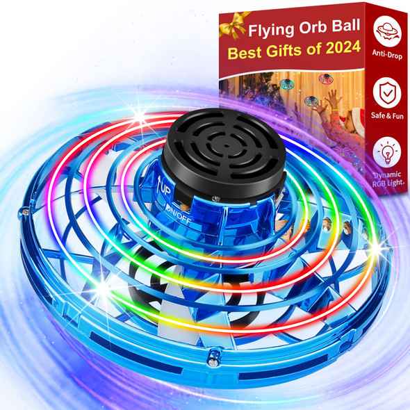 Vantexi Flying Fidget Spinner, d Flying Spinner Mini Hand Drone With 360 ° Rotating And Led Lights Outdoor Indoor Toy,Mini Ufo Toy Drone For Boys Girls Adults (Blue) Vantexi Flying Fidget Spinner, d Flying Spinner Mini Hand Drone With 360 ° Rotating And Led Lights Outdoor Indoor Toy,Mini Ufo Toy Drone For Boys Girls Adults (Blue)