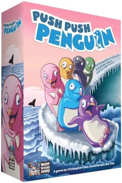 Wise Wizard Games Wacky Wizard Games: Push Push Penguin The Board Game