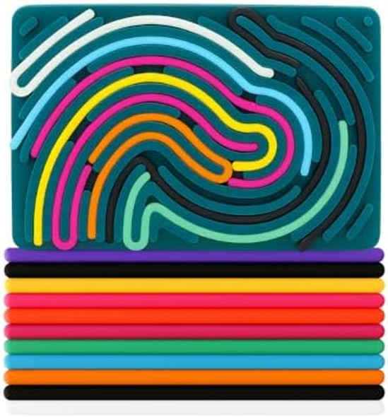 Woodsynest Sensory Activity Board For Kids & Adults – Montessori Fidget Toy, Travel Essential, Anxiety Relief, Adhd, Fine Motor Skills, Quiet Busy Board, Portable Silicone, Airplane Car Roadtrip Woodsynest Sensory Activity Board For Kids & Adults – Montessori Fidget Toy, Travel Essential, Anxiety Relief, Adhd, Fine Motor Skills, Quiet Busy Board, Portable Silicone, Airplane Car Roadtrip